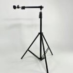 Trépied Métal Réglable 70-200 cm avec Bras Télescopique