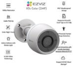 Ezviz H3C Camera WiFi Extérieur 1080P 360° Vision nocturne Micro Intégré - Image 2