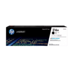 Toner HP 216A (W2410A) noir d&rsquo;origine de 1050 pages