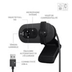 Logitech Brio 100 webcam 2 MP 1920 x 1080 pixels USB Graphite - Image 2