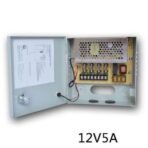 Bloc alimentation, Boîtier pour Caméra CCTV 4 Channel Output Voltage: DC 12V 5A