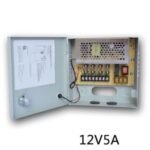 Bloc alimentation, Boîtier pour Caméra CCTV 4 Channel Output Voltage: DC 12V 5A