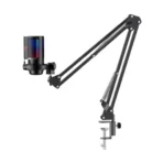 MICROPHONE HAVIT USB GK50 PRO GAMING RGB AVEC BRA REGLABLE - Image 2