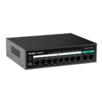 RG-ES110FG-P, 8-Port 10/100 Mbps with 2-Port Gigabit Unmanaged PoE Switch