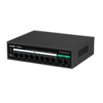 RG-ES110FG-P, 8-Port 10/100 Mbps with 2-Port Gigabit Unmanaged PoE Switch - Image 2
