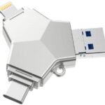 IDRAGON USB et OTG 32GB-4 EN 1 pour Android et IOS