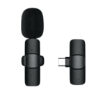 Microphone sans fil K9 2.4G avec Clip micro Portable pour enregistrement Audio et vidéo chat en direct