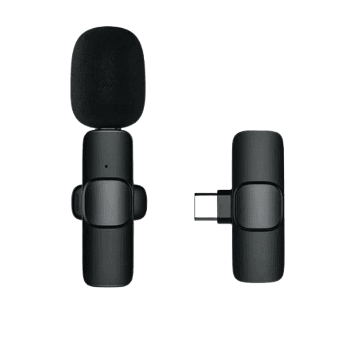 5-8-3 Microphone sans fil K9 2.4G avec Clip micro Portable pour enregistrement Audio et vidéo chat en direct - Image 1