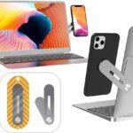 Support multitâche de smartphone magnétique en aluminium