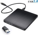 Lecteur Graveur DVD-RW Externe USB 3.0 type-A et type-C Mobile Portable - Image 2