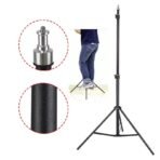 Trépied Lumière Studio Photo 2m — Support Réglable pour Ring Light, Softbox et Réflecteur - Image 4