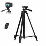 Trépied Photo Vidéo 140cm en Métal Réglable 360°