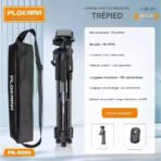 Trépied PLOKAMA PK-9990 Premium 180 cm – Aluminium, Réglable, avec Télécommande Bluetooth et Housse de Transport - Image 5