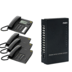 Pack panafone pbx 308 3 ligne et 8 Ports avec 4 poste