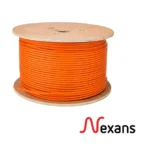Câble réseau NEXANS cat 6 Orange 1m