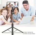 trépied JC20 170 cm avec perche à selfie intégrée - Image 2