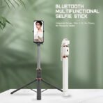 trépied JC20 170 cm avec perche à selfie intégrée - Image 5
