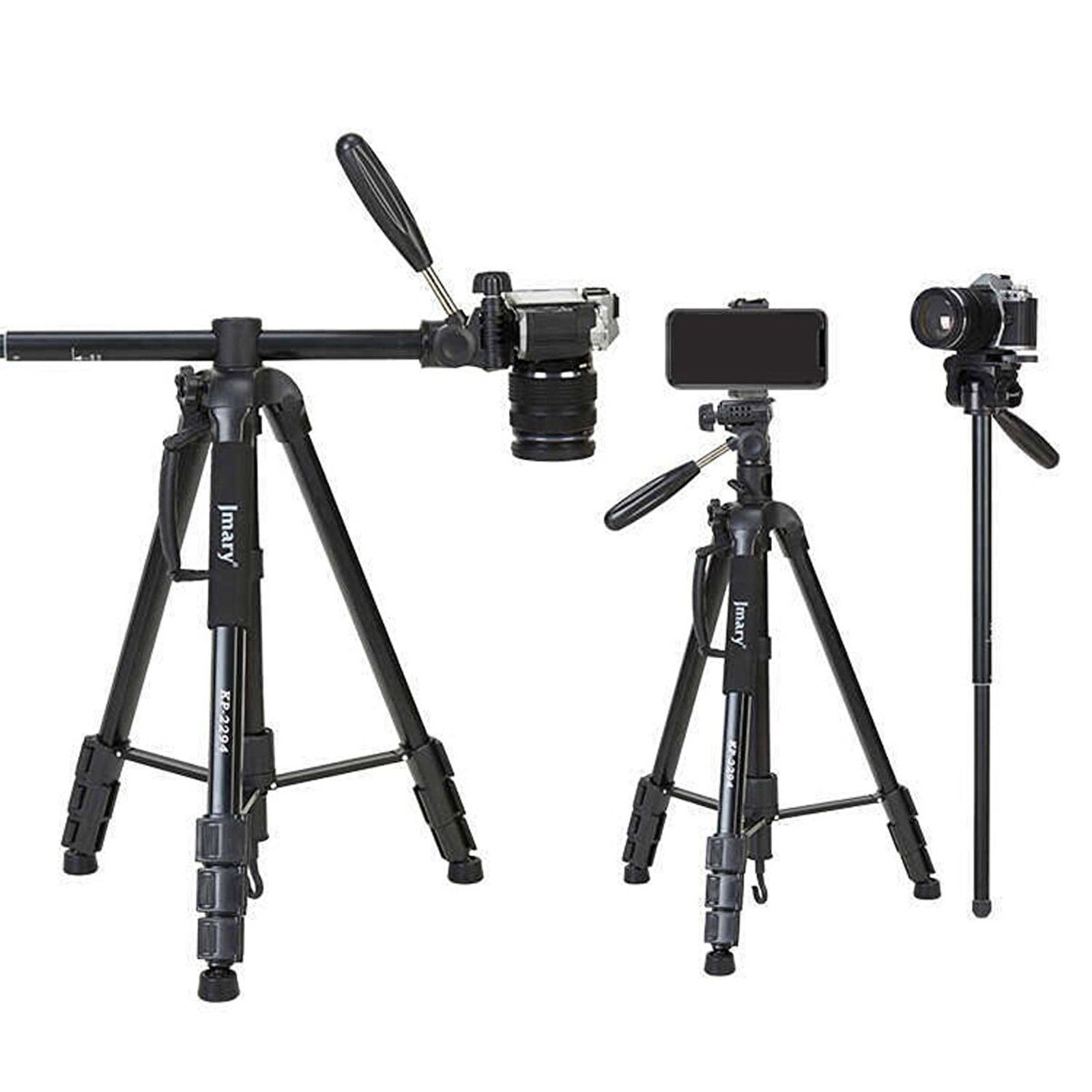 JMARY-KP-2294 Jmary KP-2294 : Trépied et Monopode Polyvalent pour Photo et Smartphone - Image 1