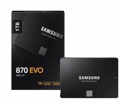 Disque dur portable SSD Samsung 870 EVO 1To
