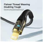 Câble USB Type-C vers Lightning Royal RO-11 27W PD Fast Charge - Image 4