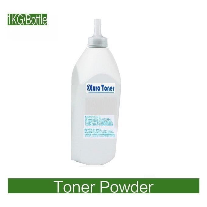 R-1-1 Euro Toner Recharge Poudre Laser Compatible Pour HP (1kg/1,000g) - Image 1