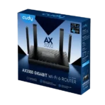 Cudy WR3000 routeur sans fil Gigabit Ethernet Bi-bande (2,4 GHz / 5 GHz) Noir - Image 3