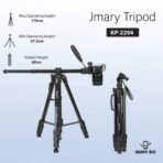 Jmary KP-2294 : Trépied et Monopode Polyvalent pour Photo et Smartphone - Image 7