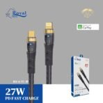 Câble USB Type-C vers Lightning Royal RO-11 27W PD Fast Charge