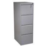 ARMOIRE METALLIQUE DE RANGEMENT POUR DOSSIER SUSPENDUS 4 TIROIRES