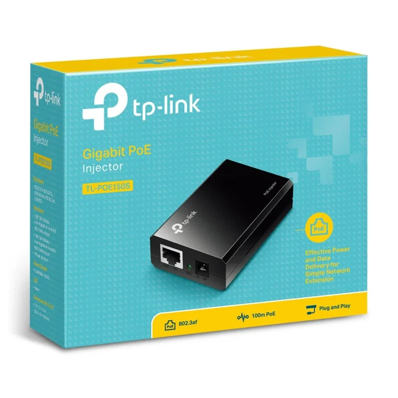 TP-Link TL-POE150S adaptateur et injecteur PoE Gigabit