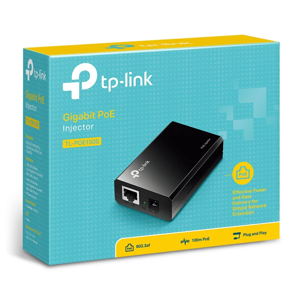 e0ab74359c695142adddbb399a84218dca0ef0a0_1651335_TL_POE150S_image3 TP-Link TL-POE150S adaptateur et injecteur PoE Gigabit