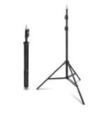 Trépied Lumière Studio Photo 2m — Support Réglable pour Ring Light, Softbox et Réflecteur - Image 8