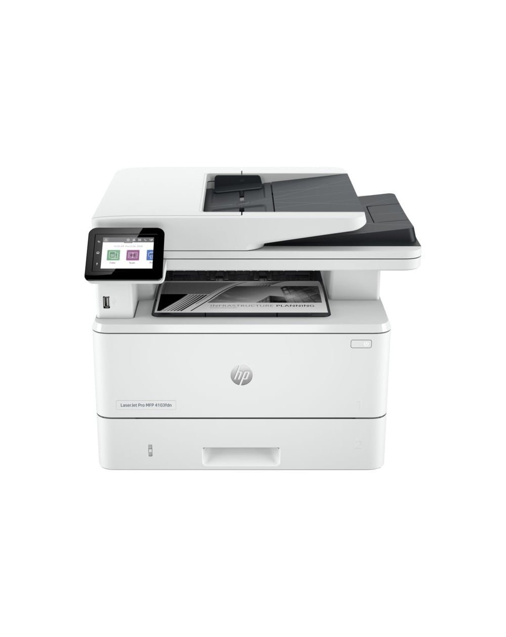 imprimante-monochrome-mutlifonction-hp-laserjet-pro-4103fdn-2z628a Imprimante Multifonction HP LaserJet Pro 4103fdn 4en1 Réseau Mono A4 – 40ppm (2Z628A) - Image 1