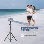 Trépied Professionnel NeePho NP-Z4 – Stabilité & Polyvalence pour Photos et Vidéos - Image 2