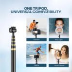 Trépied Professionnel NeePho NP-Z4 – Stabilité & Polyvalence pour Photos et Vidéos - Image 3