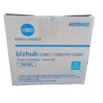 Toner bleu Konica Minolta Bizhub C3351, C3851 (TNP49C)